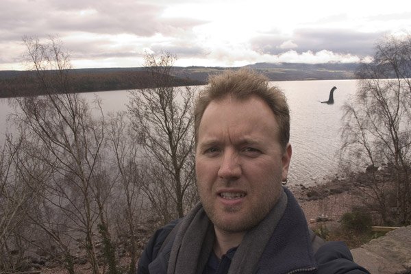Ian Middleton in search of the Loch Ness Monster
